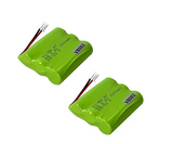 Nora Lighting NEB-NICAD9 Replacement Battery for NE-612LEDRC/HORC with Remote Capability, 3.6V 1500mAh (NI-MH HT AA) (SET OF 2)