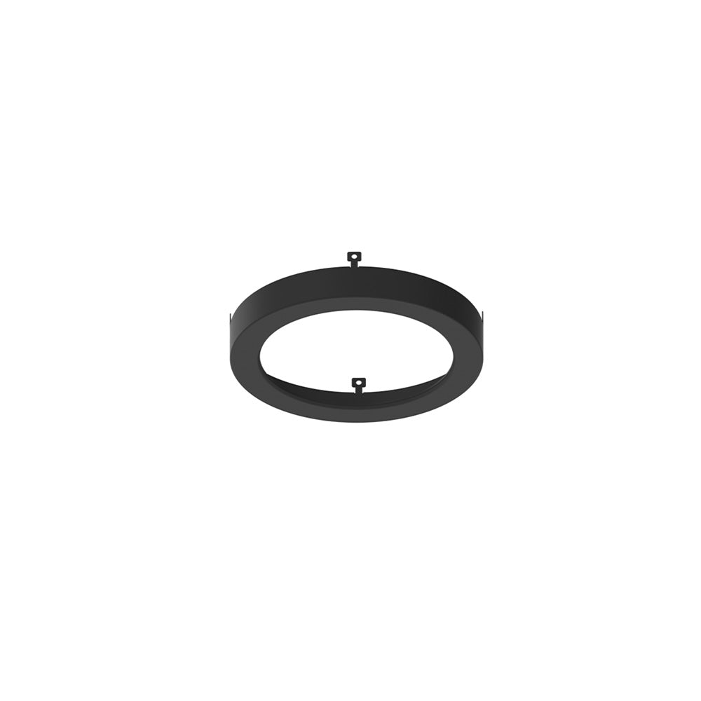 Nora Lighting NELO-4RB 4" Decorative Metal Ring for NELO-4RTW - Finish: Black