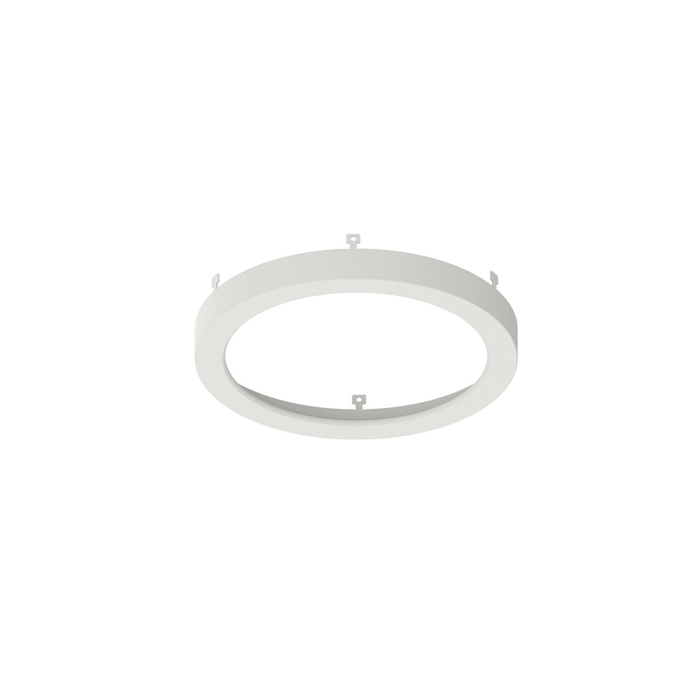 Nora Lighting NELO-6RW 6" Decorative Metal Ring for NELO-6RTWMPW - Finish: White