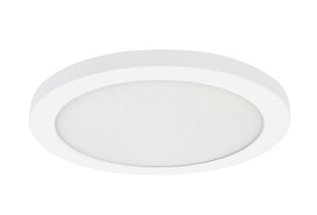 Nora Lighting NWELO-11R30WLE4 11" Welo Led Surface Mount Ceiling Light, Wattage 15W, Voltage 120-277V, Color Temperature 3000K, White Finish