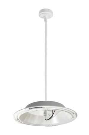 Nora Lighting NELOCAC-16STW/24 16 Inch ELO 24 Inch Stem Mounting Kit White finish