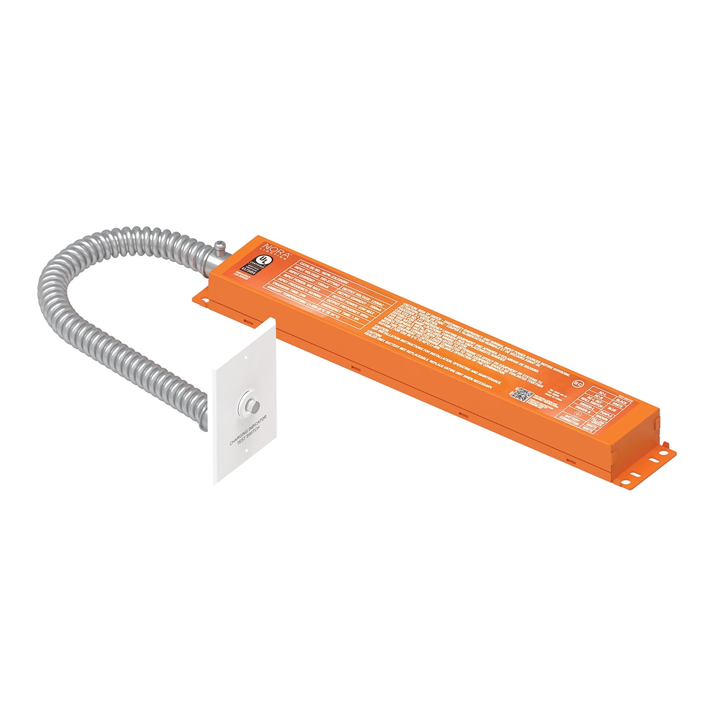 Nora Lighting NEPK-23LEDUNV Emergency LED Driver with Remote Test Switch - 23W