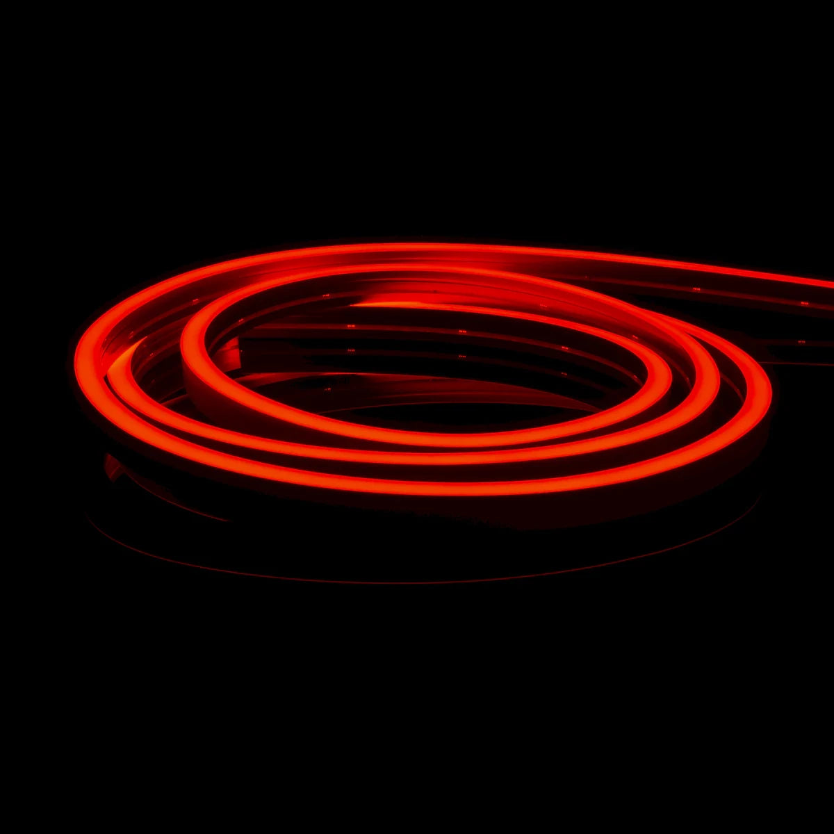 American Lighting NFPROL-RE-CC NeonFlex Pro Lateral Bend Red LED Strip – Ultra-Flexible 3D Design, 90+ CRI, 24V DC, 94LM/ft, Custom Cut (50mm Increments)