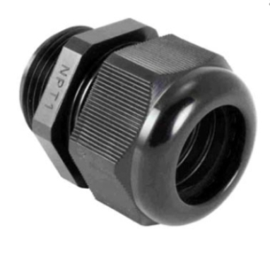 Orbit NGC-38-197/394 3/8" Nylon Strain Relief Cord-Grip Connector 0.197-0.394