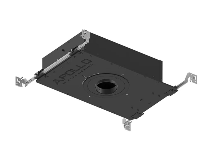 NORA Lighting NHAPIC-3R20L24055DP 3" Apollo Round IC Air-Tight Housing with Field Changeable Optics,1500 Lumen, 120V, 1.625" to 2" Ceiling Thickness