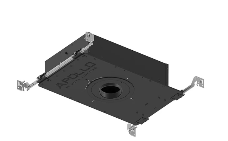 NORA Lighting NHAPIC-3R20L34055DP 3" Apollo Round IC Air-Tight Housing with Field Changeable Optics, 2000 Lumen, 1.625" to 2" Ceiling Thickness