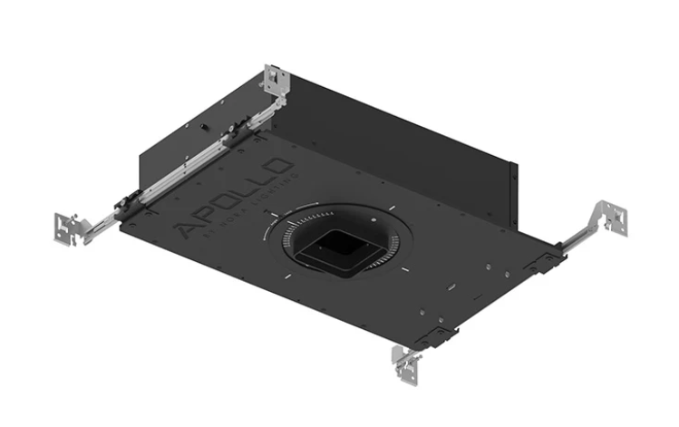 NORA Lighting NHAPIC-3S10L34055DP 3" Apollo Square IC Air-Tight Housing with Field Changeable Optics, 2000 Lumen, 0.875" to 1.25" Ceiling Thickness