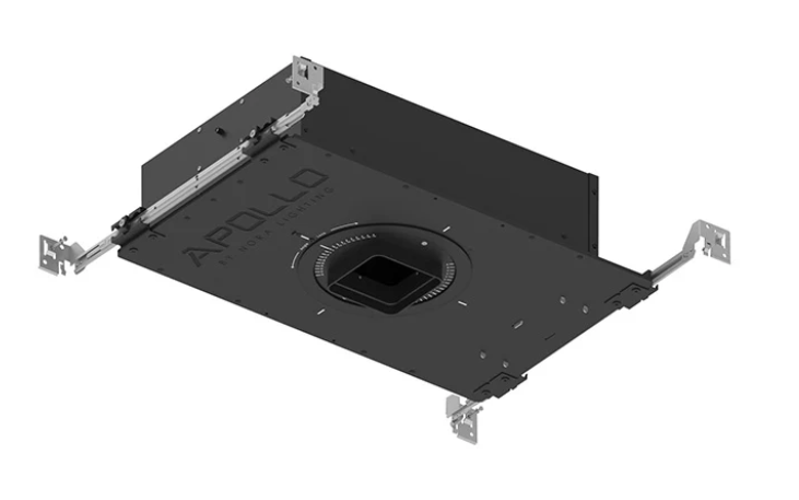 NORA Lighting NHAPIC-3S15L14055DP 3" Apollo Square IC Air-Tight Housing with Field Changeable Optics, 1000 Lumen, 120V, 1.25" to 1.625" Ceiling Thickness