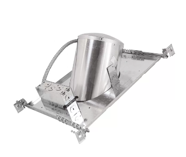 Nora Lighting NHIC-928QAT 6" Super Sloped IC Air-Tight Line Voltage New Construction Housing