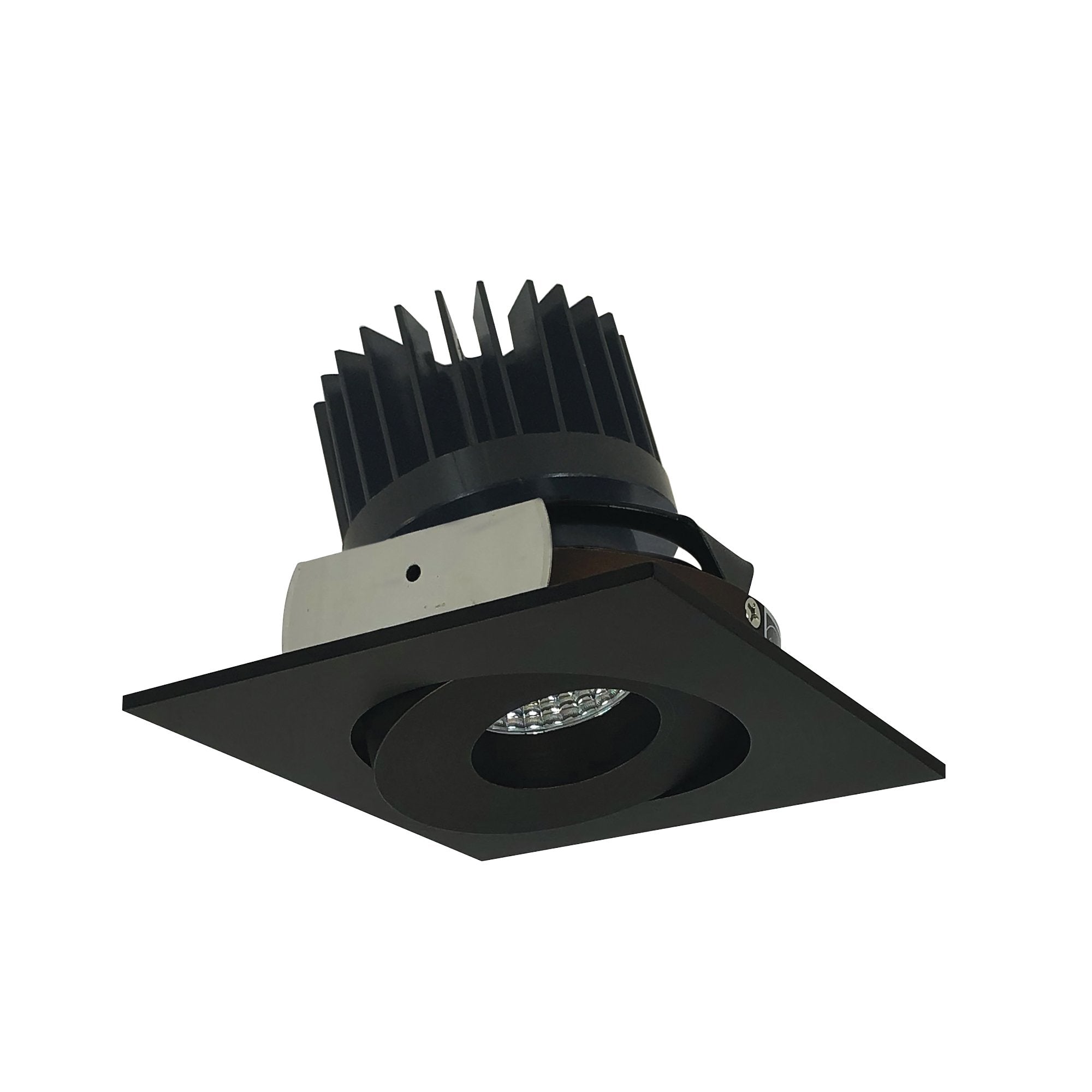 Nora Lighting NIO-4SGCDXBZ/HL 4" Iolite LED Square Adjustable Gimbal - High Lumens - CCT: Comfort Dim (3100K-1800K) - Finish: Bronze