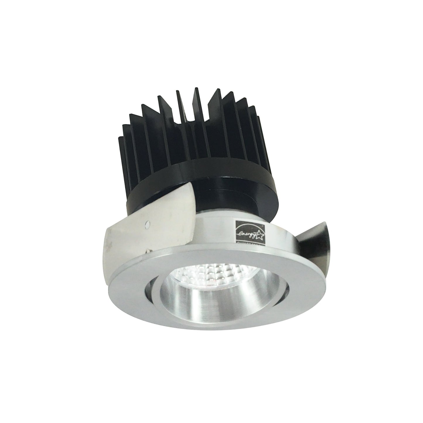 Nora Lighting NIOB-2RCCDXNN/HL 2" Iolite LED Round Adjustable Cone Reflector - High Lumens - CCT: Comfort Dim (3100K-1800K) - Finish: Natural Metal