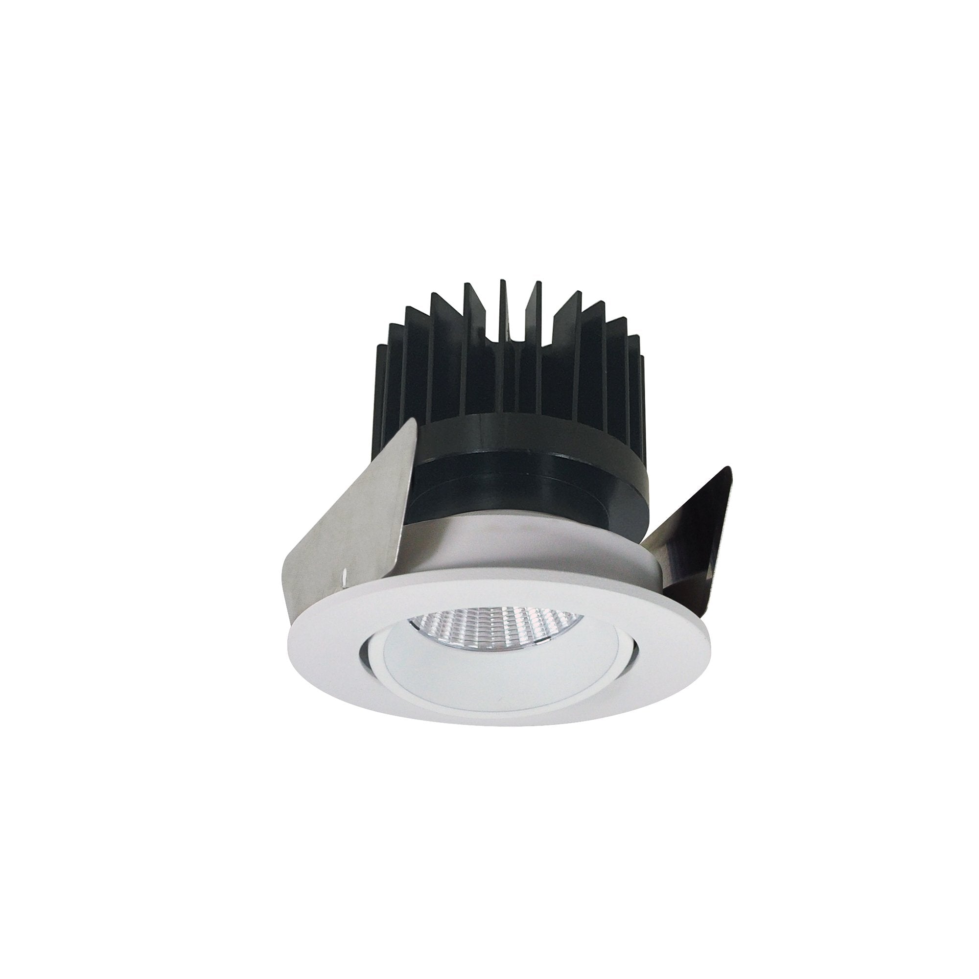 Nora Lighting NIOB-2RCCDXWW/HL 2" Iolite LED Round Adjustable Cone Reflector - High Lumens - CCT: Comfort Dim (3100K-1800K) - Finish: White