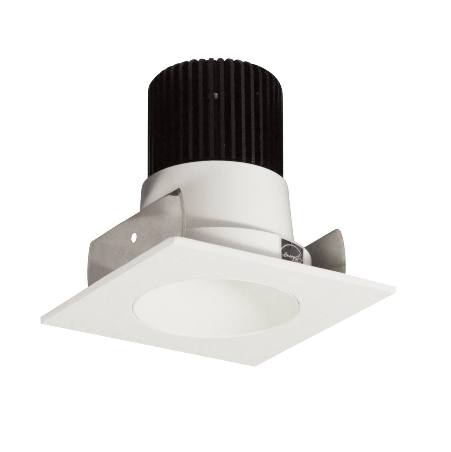 Nora Lighting NIOB-2SNDCCDXWW/HL 2" Iolite LED Square Reflector with Round Aperture - High Lumens - CCT: Comfort Dim (3100K-1800K) - Finish: White