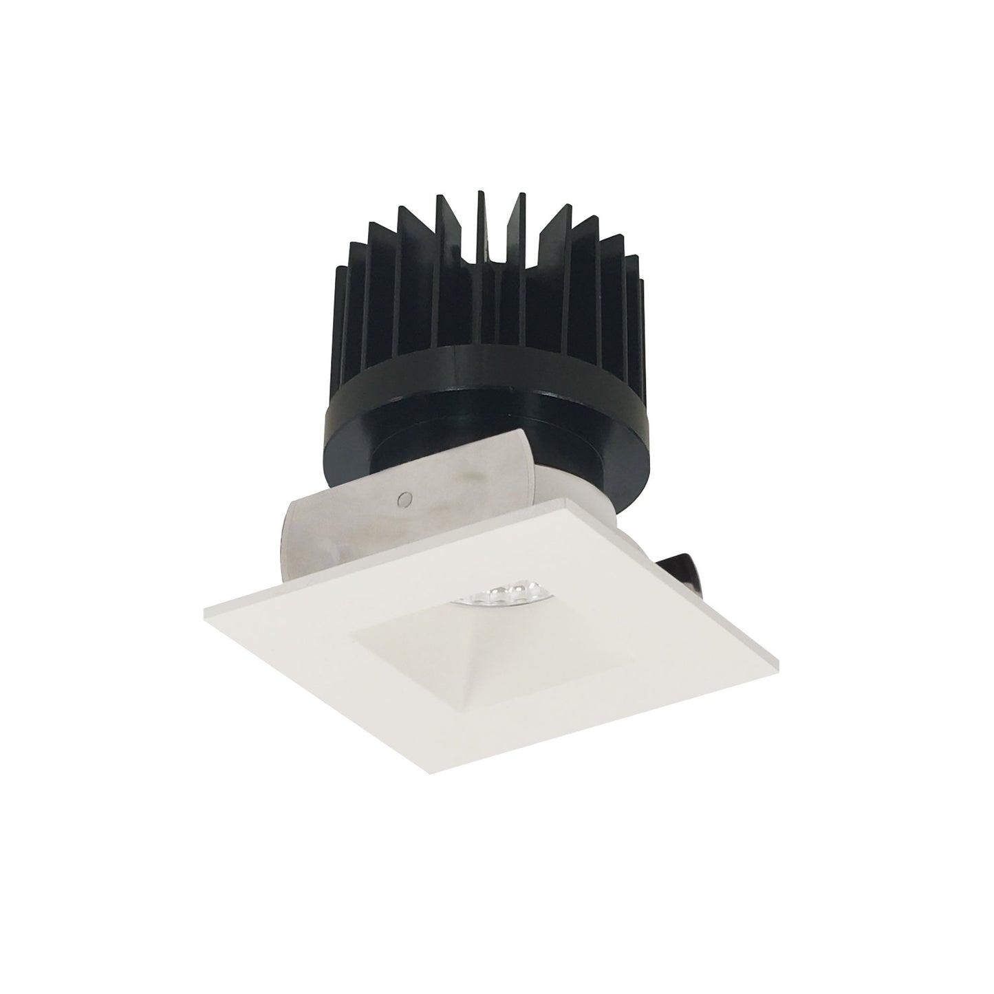 Nora Lighting NIOB-2SNDSQCDXMPW/HL 2" Iolite LED Square Reflector with Square Aperture - High Lumens - CCT: Comfort Dim (3100K-1800K) - Finish: Matte Powder White