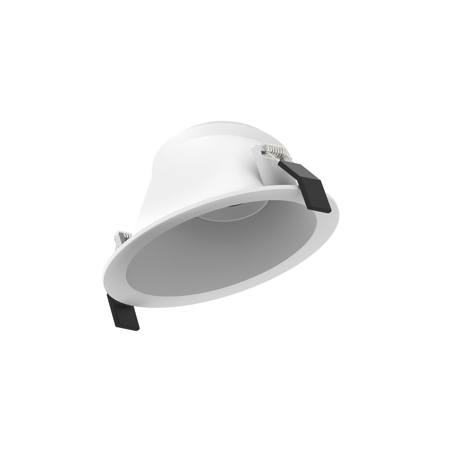 Nora Lighting NIOC-4RSPMPW 4" Iolite Can-less Slope Trim - Finish: Matte Powder White
