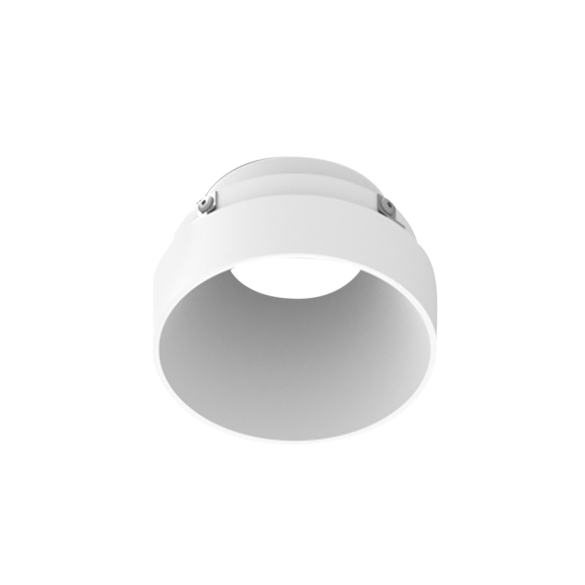 Nora Lighting NIOC-4RTLNDCMPW 4" Iolite Can-less Round Trimless Downlight - Finish: Matte Powder White