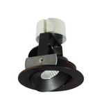 Nora Lighting NIR-4RC40XBZ/10 4" Iolite Retrofit Round Regressed Cone Adjustable, Color Temperature 4000K, Bronze, HL