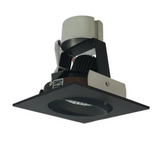 Nora Lighting NIR-4SC35XBZ/10 4" Iolite LED Square Adjustable Cone Retrofit, 1000lm / 12W, 3500K, Bronze Reflector / Bronze Flange Finish