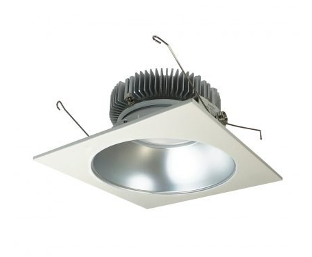 Nora Lighting NLCB2-65320CDDW LED Recessed Lighting Comfort Dim (3000K-2000K), Lumens 2000 Diffused Clear - White Finish