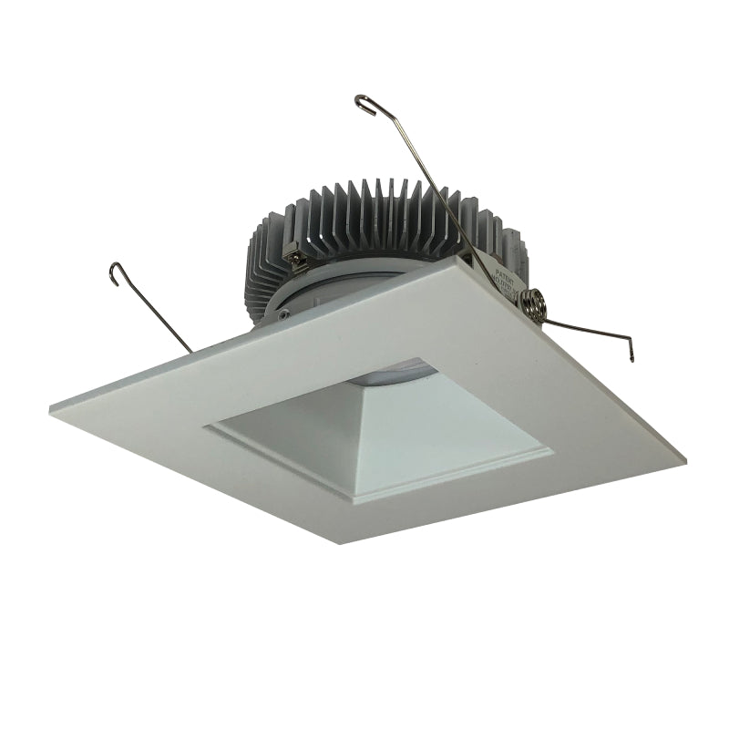 Nora Lighting NLCB2-65620CDWW 6" Cobalt LED High Lumen Square Reflector with Square Aperture - CCT: Comfort Dim (3000K-2000K) - Lumens: 2000 - 30W - Reflector Finish: White - Trim Finish: White