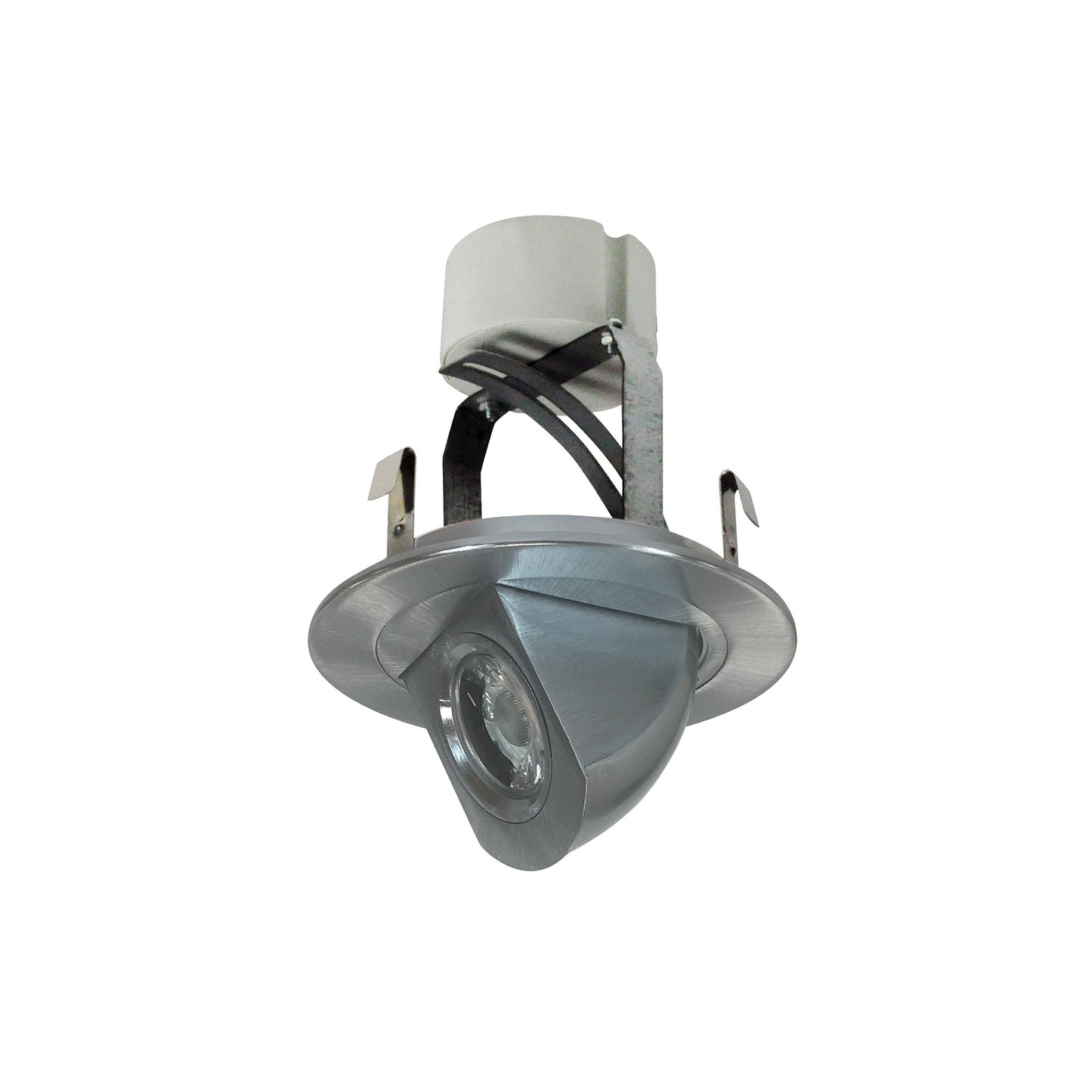 Nora Lighting NLCBC-47040XN 4" Round Cobalt Retrofit Adjustable Elbow - CCT: 4000K - 13W - Finish - Natural Metal