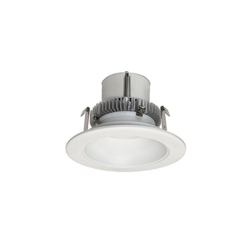 Nora Lighting  NLCBC2-45135MPW/10EM 4" Cobalt Click Round Retrofit Reflector Downlight - CCT: 3500K - Finish: Matte Powder White