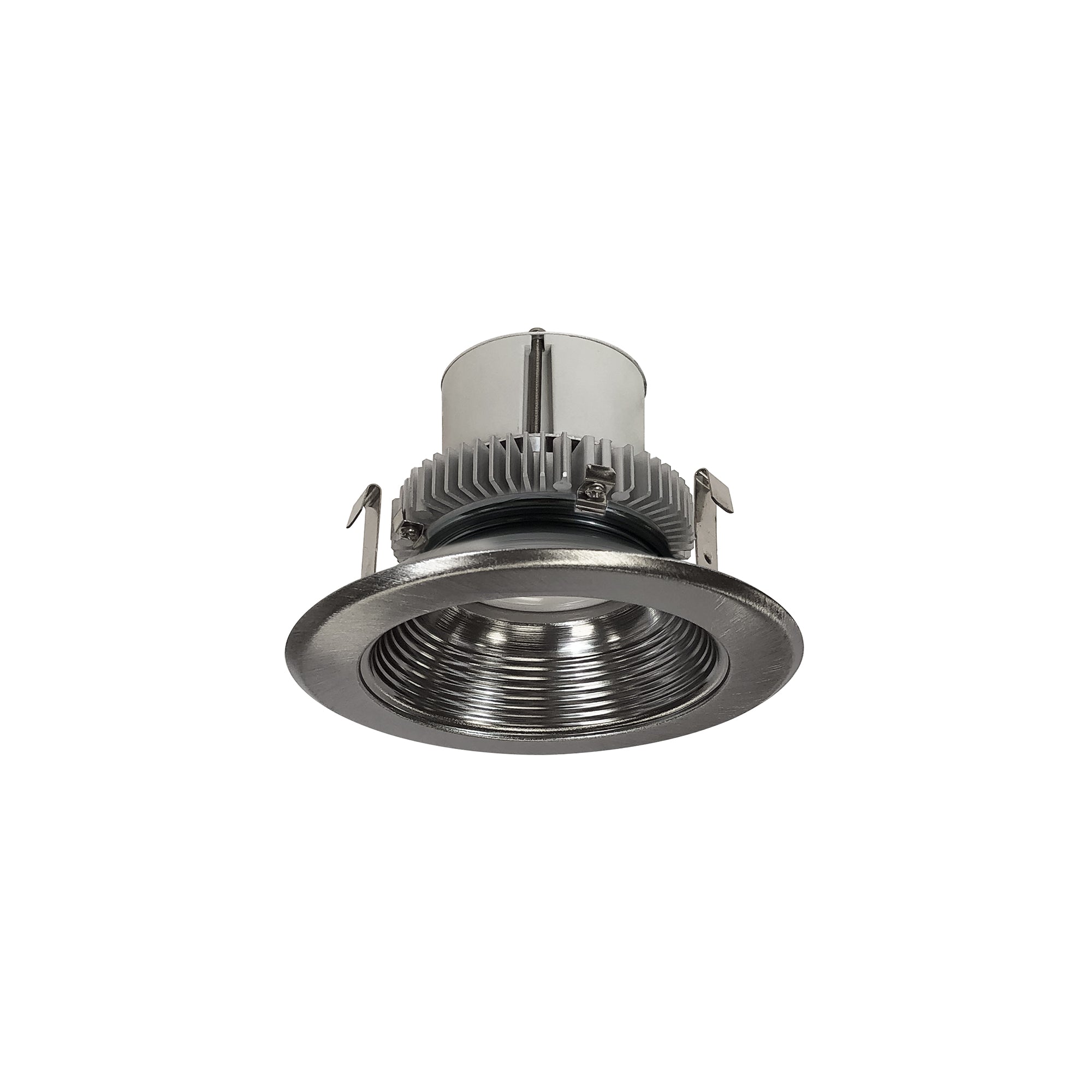 Nora Lighting NLCBC2-452TWNN/10 4" Cobalt Click Round Retrofit Baffle, 1000lm Lumens, 13.5 Watt, Selectable CCT, Natural Metal Finish