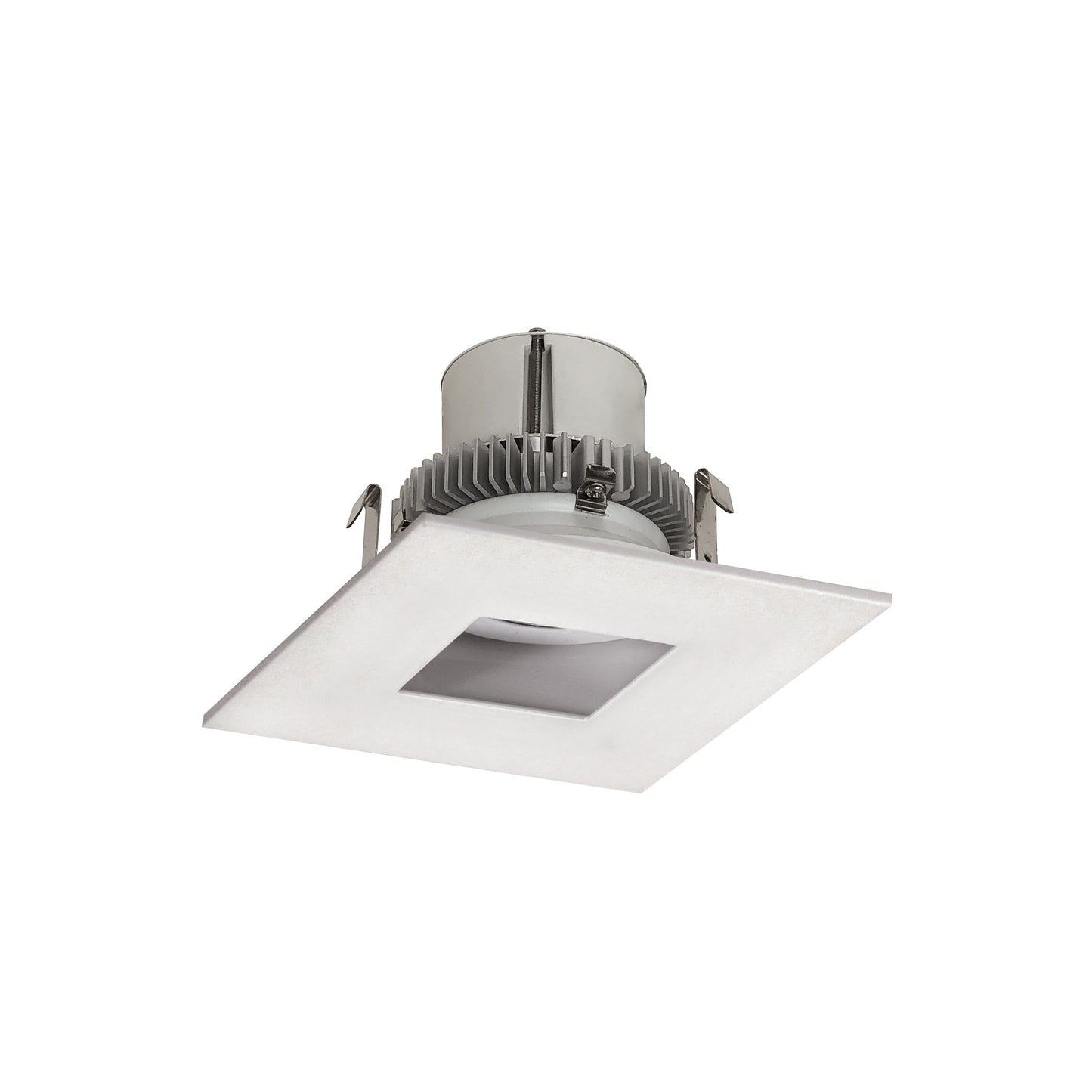 Nora Lighting NLCBC2-45540MPW/A 4" Cobalt Click Square Retrofit Pinhole - 750lm - CCT: 4000K - Finish: Matte Powder White