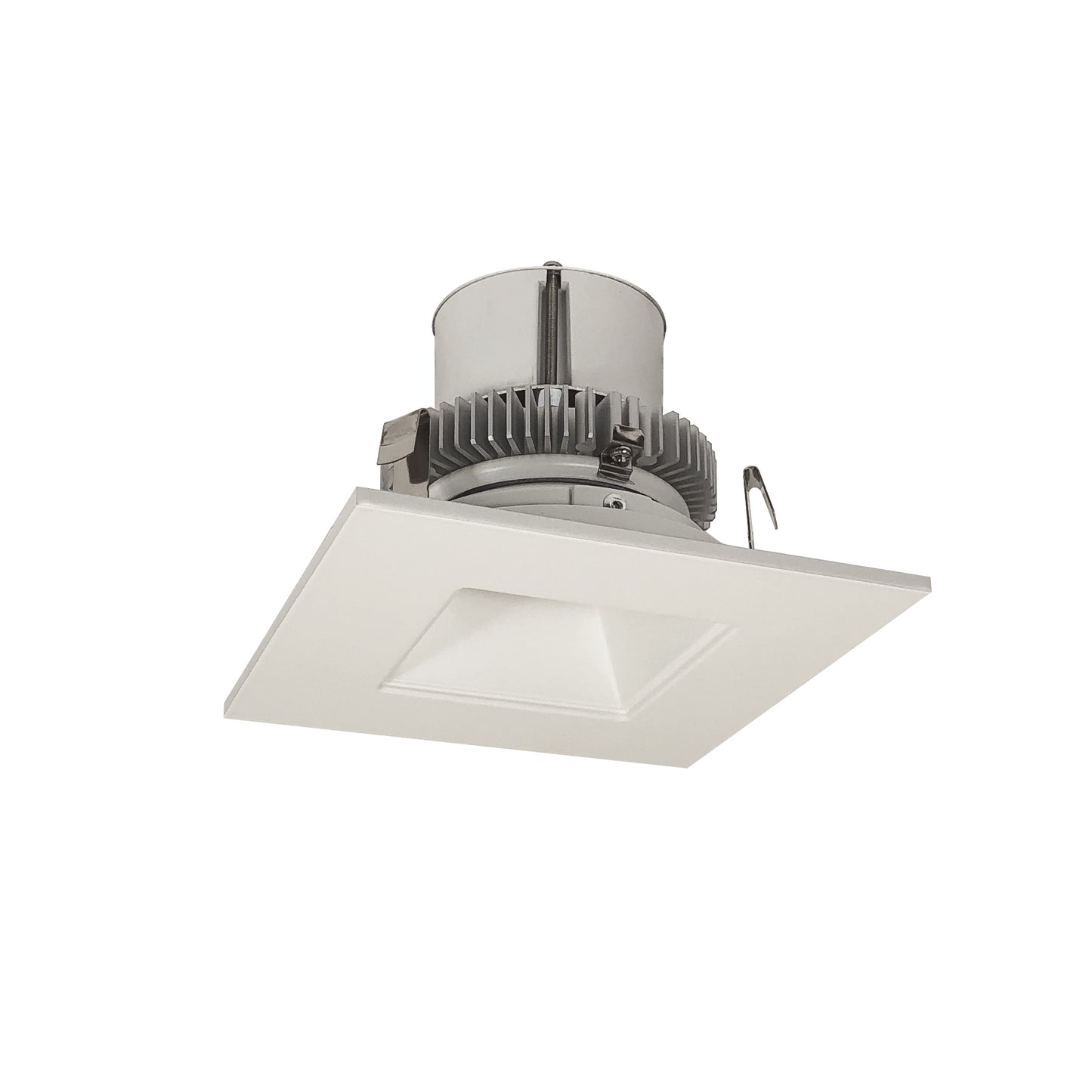 Nora Lighting NLCBC2-45640WW/A 4" Cobalt Click Square Retrofit Reflector with Square Aperture - 750lm - CCT: 4000K - Finish: White