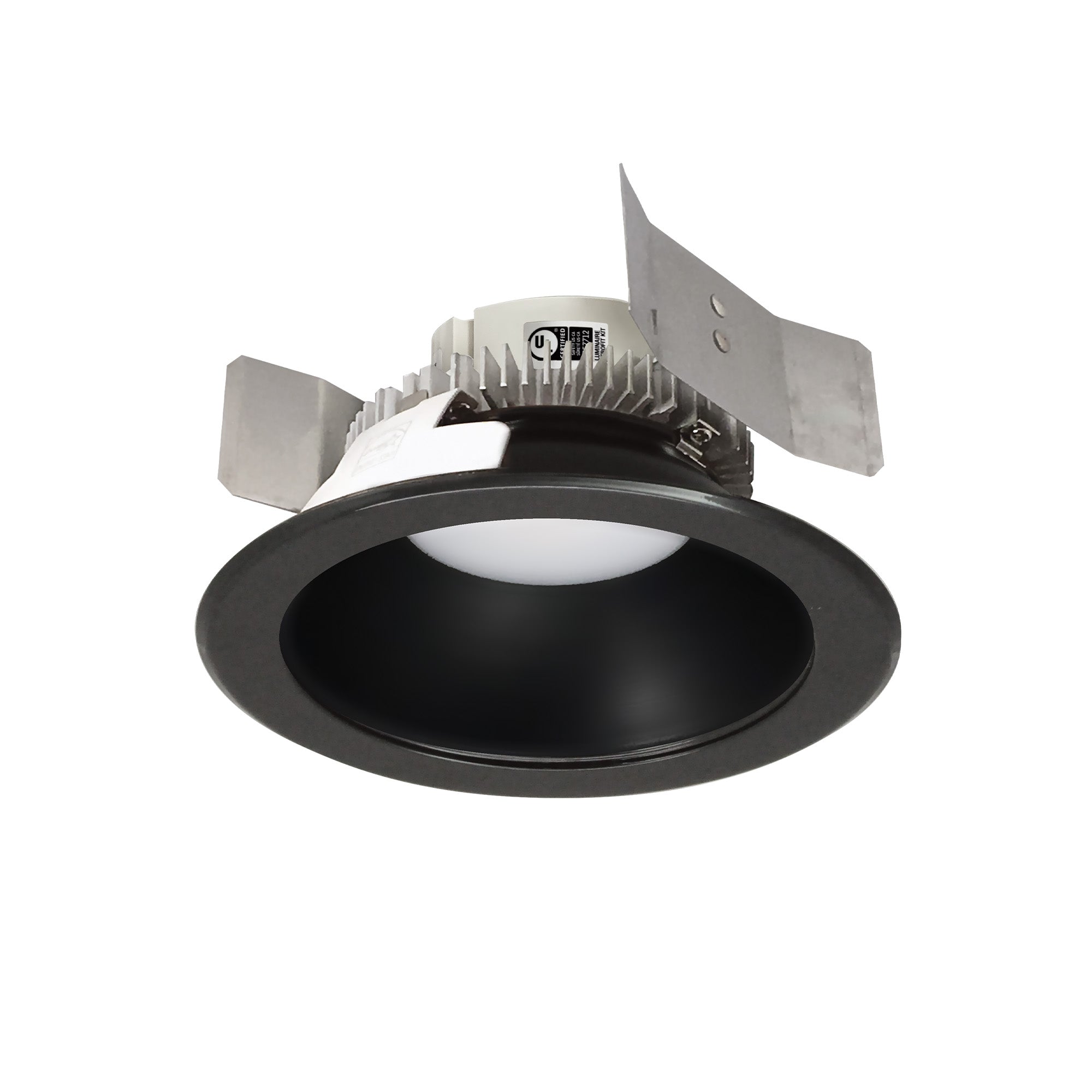 Nora Lighting NLCBC2-55135BB/A 5" Cobalt Click Round Retrofit Reflector - 750lm - CCT: 3500K - Finish: Black Reflector / Black Flange