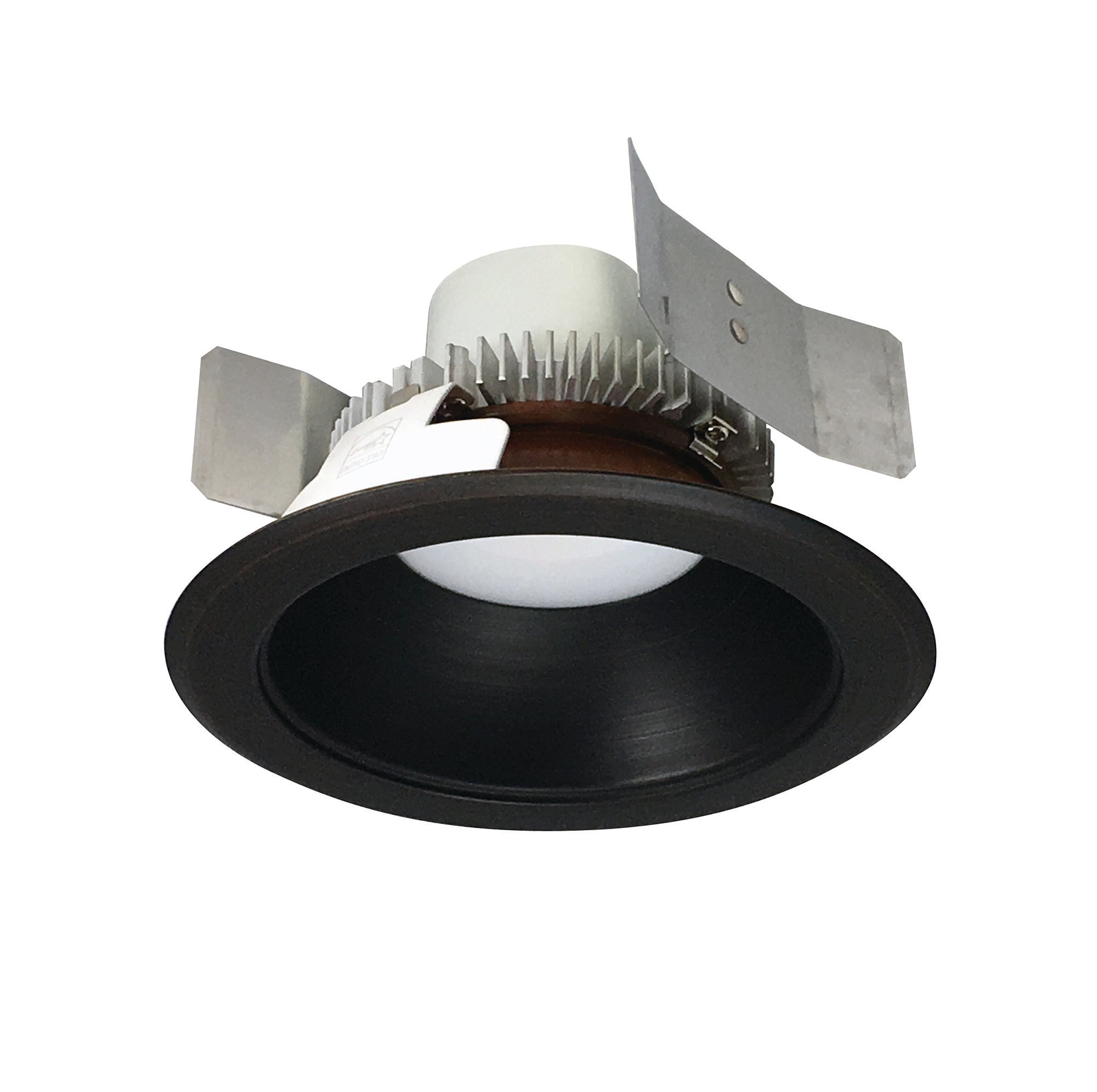 Nora Lighting NLCBC2-55135BZBZ/A 5" Cobalt Click Round Retrofit Reflector - 750lm - CCT: 3500K - Finish: Bronze Reflector / Bronze Flange
