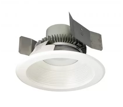 Nora Lighting NLCBC2-55227WW/A 5" Cobalt Click LED Retrofit, Round Baffle, Lumens 750 lm, Wattage 10W, Color Temperature 2700K, Voltage 120V, Dimming Triac/ELV, White Finish