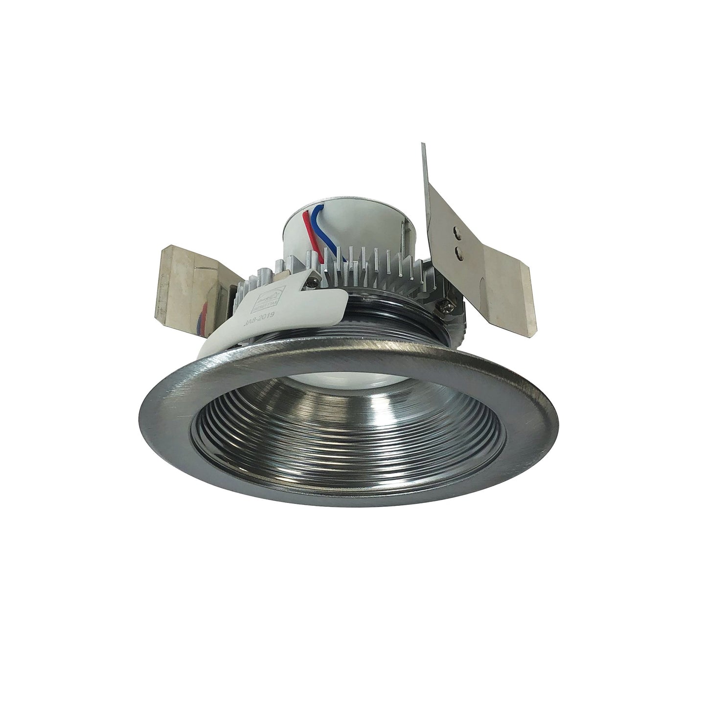 Nora Lighting NLCBC2-55235NN/A 5" Cobalt Click Round Retrofit Baffle - Lumens: 750 - CCT: 3500K - Reflector Finish: Natural Metal - Flange Finish: Natural Metal