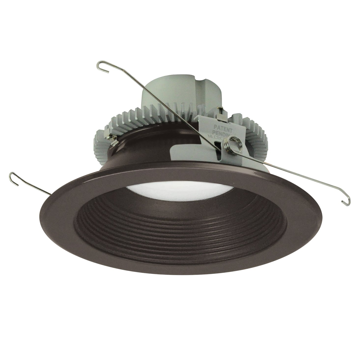 Nora Lighting NLCBC2-652TWBZBZ/10 6" Cobalt Click Round Retrofit Baffle, 1000lm, 120V, 13.5 Watt, Selectable Color Temp., Bronze / Bronze
