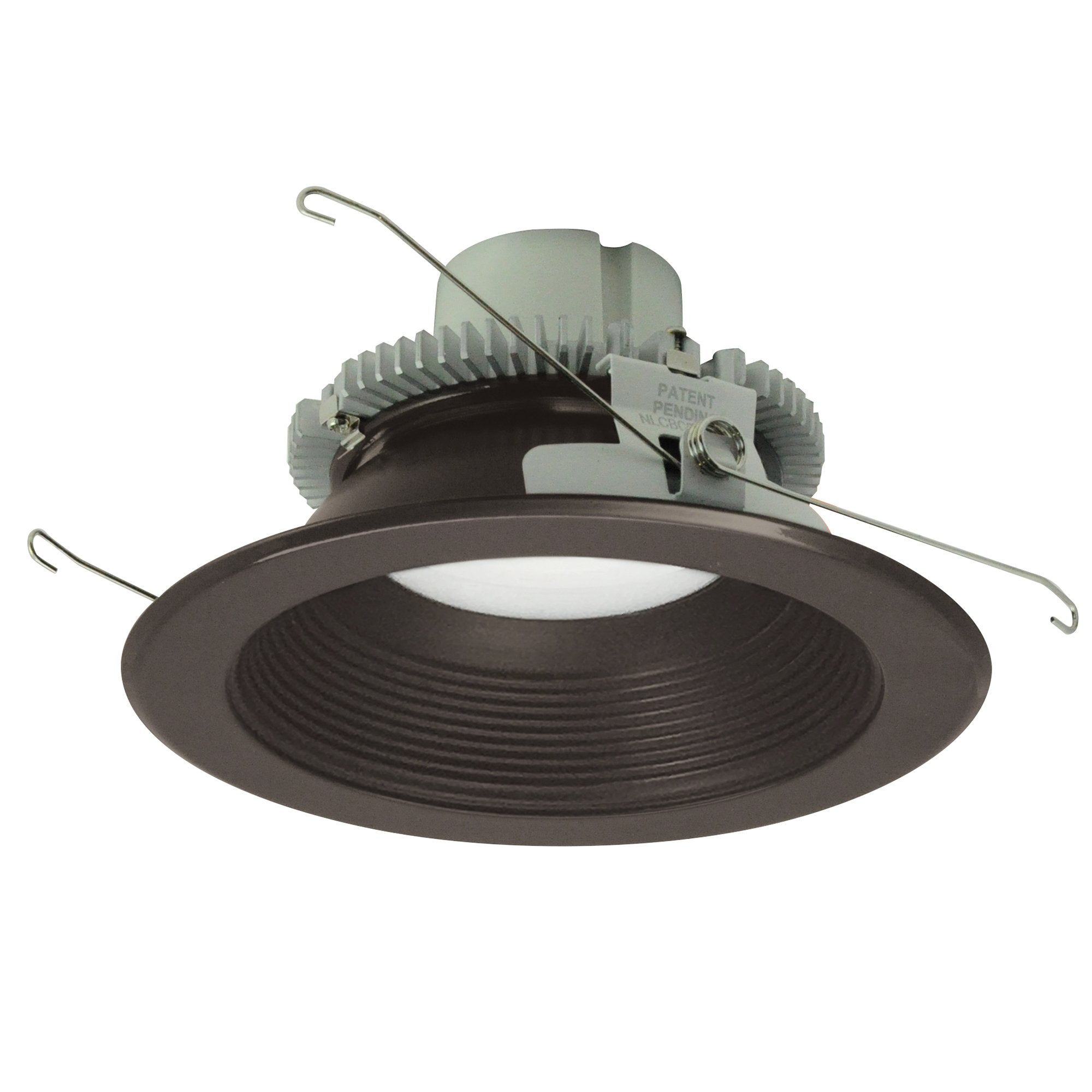 Nora Lighting NLCBC2-652TWBZBZ/10 6" Cobalt Click Round Retrofit Baffle, 1000lm, 120V, 13.5 Watt, Selectable Color Temp., Bronze / Bronze