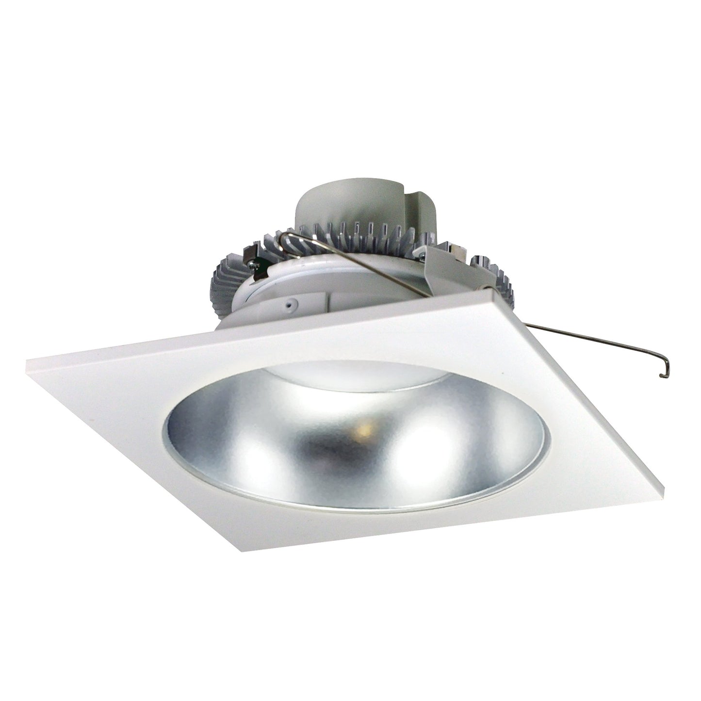 Nora Lighting NLCBC2-653TWDW/10 6" Cobalt Click Square Retrofit Reflector With Round Aperture, 1000lm, 120V, 13.5 Watt, Selectable Color Temp., Diffused / White