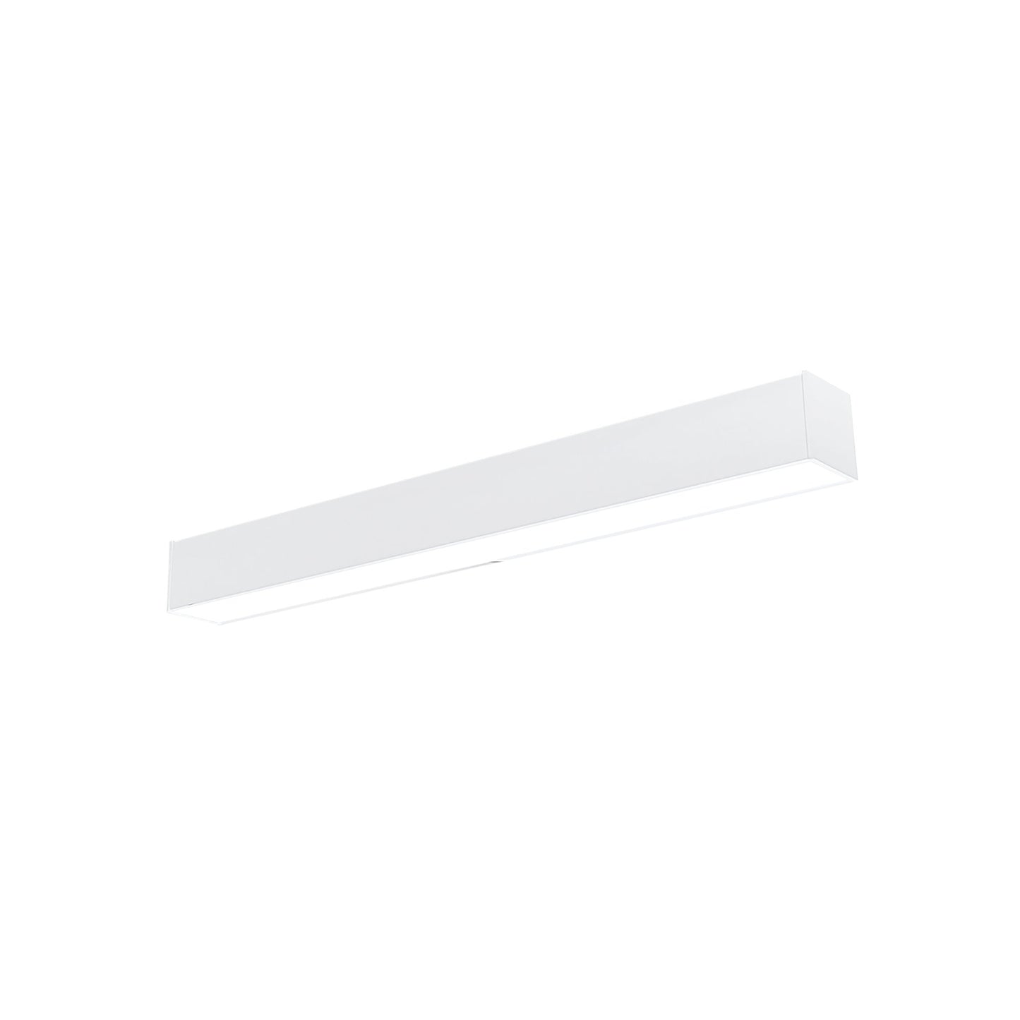 Nora Lighting NLINSW-8334W/EM 8' L-Line LED Direct Linear Light - CCT: Selectable - Integral Emergency - Finish: White