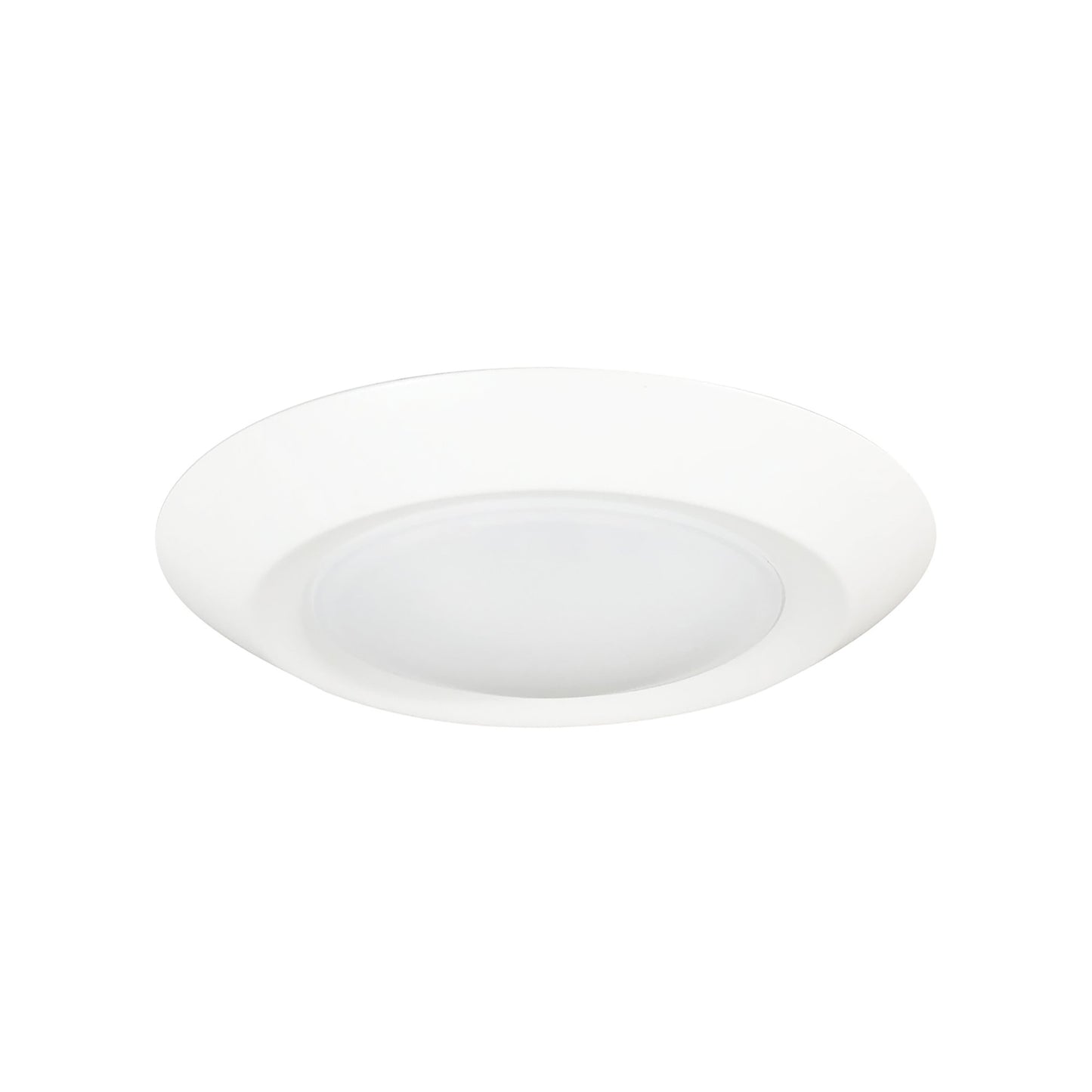 Nora Lighting NLOPAC-R6REGT24TWW 6" Regressed AC Opal LED Surface Mount - CCT: Selectable - 1050lm - Finish: White