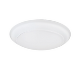 Nora Lighting NLOPAC2-R6509T2450W 6" AC Opal LED Surface Mount - 16.5W - 5000K - 1100lm - White - 120V