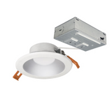 Nora Lighting NLTH-41TW-HZMPW 4" Theia LED Downlight - CCT Selectable - 950lm / 10W - 120V - Haze / Matte Powder White Finish