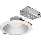 Nora Lighting NLTH-61TW-HZMPWLE4 Theia Haze / Matte Powder White Recessed, Selectable CCT