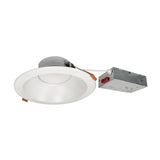 Nora Lighting NLTH-61TW-MPWLE4 6" Theia LED Downlight with Selectable CCT, 120-277V 0-10V, Matte Powder White Finish