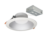 Nora Lighting NLTH-81TW-HZMPWLE4 8" Theia LED Downlight with Selectable CCT, 120-277V 0-10V, Haze/ Matte Powder White Finish