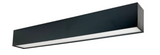 Nora Lighting NLUD-2334B/OS - 2' L-Line LED Indirect/Direct Linear Light W/ Motion Sensor, Selectable CCT, Black Finish