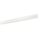 Nora Lighting NLUD-4334W/EM 4' L-Line LED Indirect/Direct Linear W/ EM, Selectable CCT, White Finish