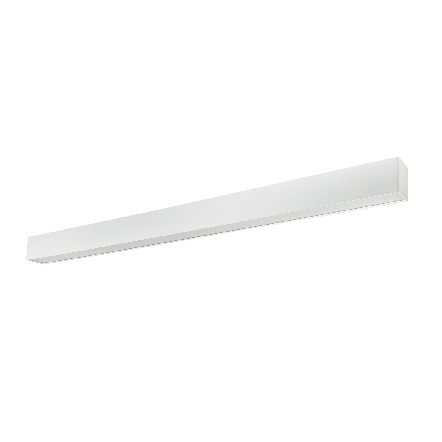 Nora Lighting NLUD-8334W/EMOS 100 Watt L-Line LED Indirect/Direct - Selectable Color Temp., 12304lm Lumens, With Emergency & Motion Sensor, White