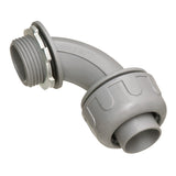 Arlington NMLT9010C Non-metallic Liquid-tight 90 degree 1 inch connector