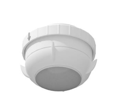 MaxLite NN-RDMPW Network Node Round, Pir Motion Sensor, Photocell, White Finish