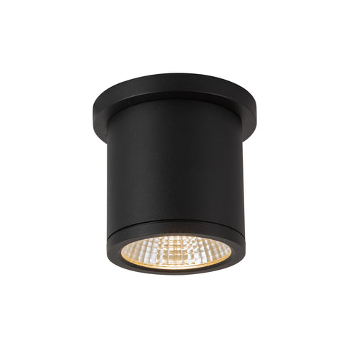 Kuzco Lighting EC264104-BK Nordic 4-in (3-in Dia.) Exterior Ceiling Light - CCT: 3000K -  Finish: Black