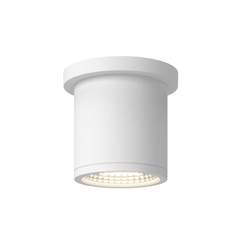 Kuzco Lighting EC264104-WH Nordic 4-in (3-in Dia.) Exterior Ceiling Light - CCT: 3000K -  Finish: White